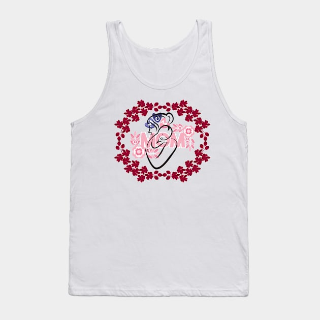 Happy Mother's Day I'm A Mom For The First Time Tank Top by AabouchIsmail